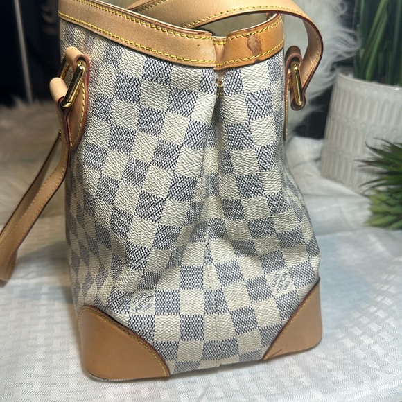 Louis Vuitton purse shoulder bag Handbag “Damier Azur” Hampstead PM - Picture 6 of 16